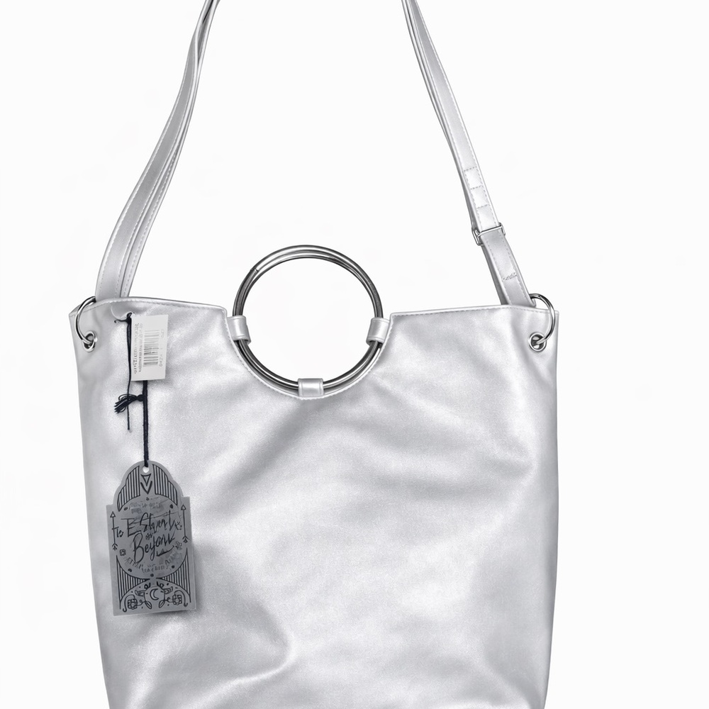 Silver Metallic Handbag - Picture 3 of 6